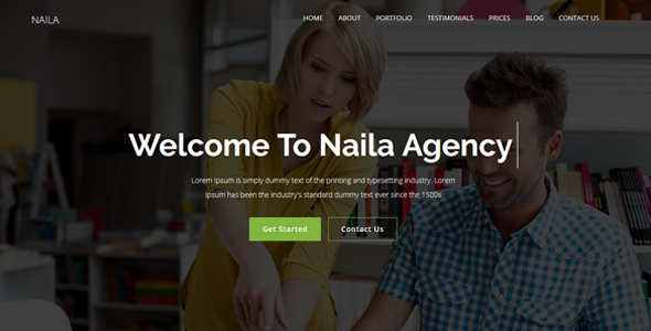 Naila Preview Wordpress Theme - Rating, Reviews, Preview, Demo & Download