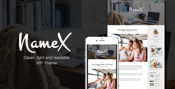 Namex Preview Wordpress Theme - Rating, Reviews, Preview, Demo & Download