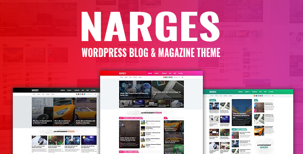Narges Preview Wordpress Theme - Rating, Reviews, Preview, Demo & Download