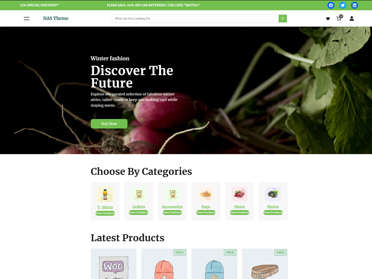 NAS Organic Preview Wordpress Theme - Rating, Reviews, Preview, Demo & Download