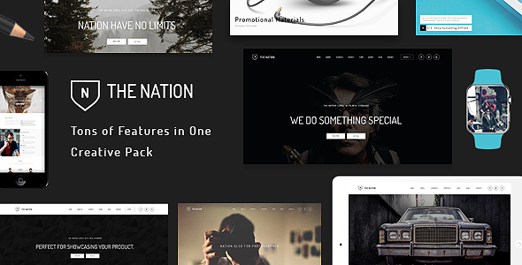 Nation Preview Wordpress Theme - Rating, Reviews, Preview, Demo & Download