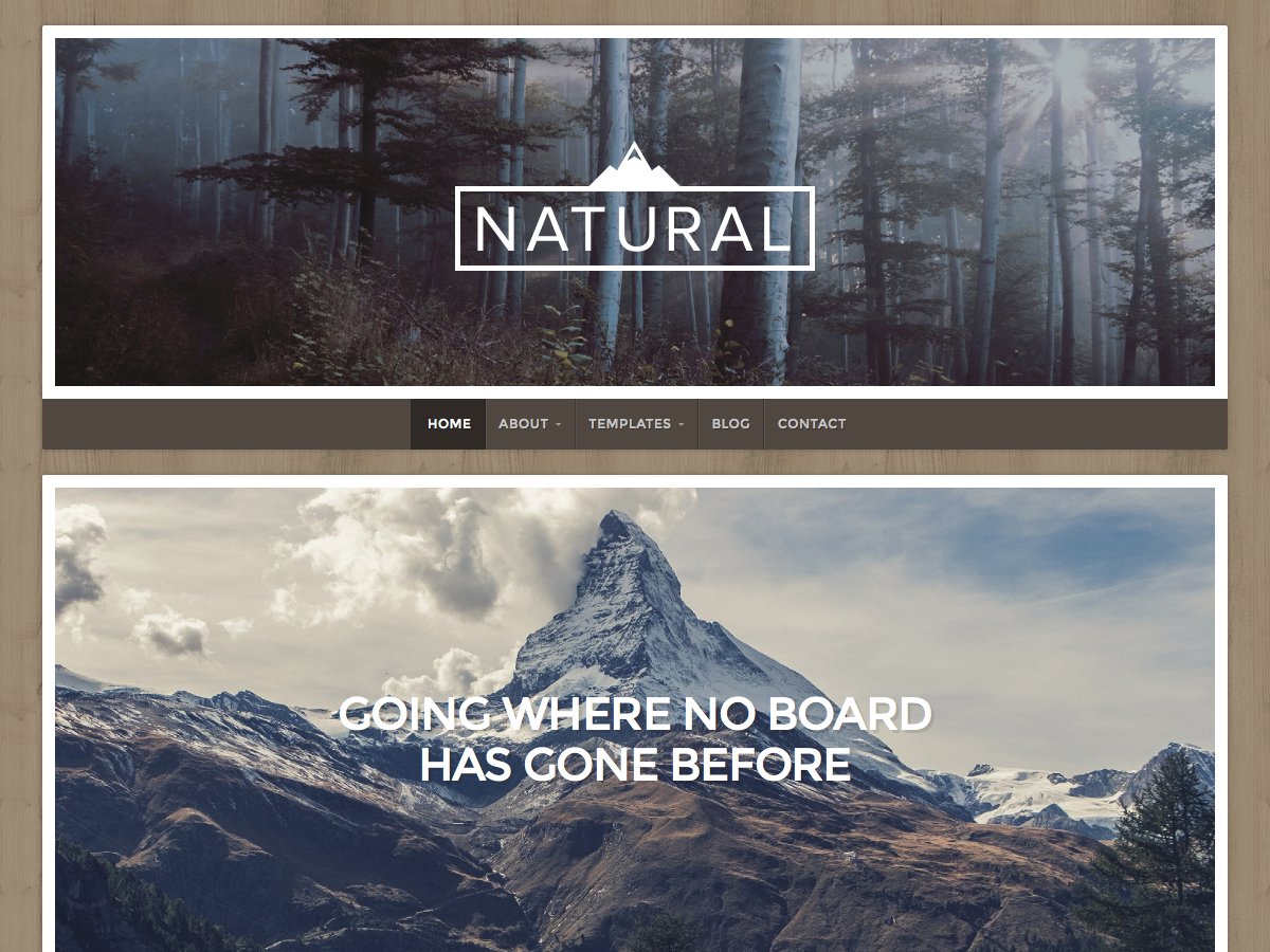 Natural Lite Preview Wordpress Theme - Rating, Reviews, Preview, Demo & Download