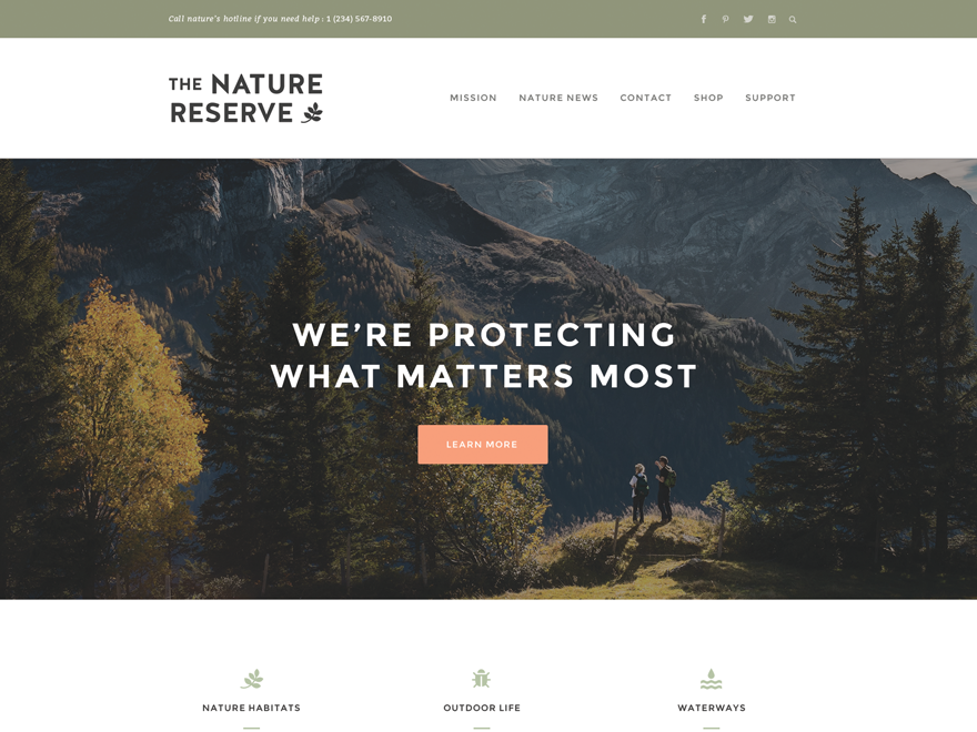 Naturelle Preview Wordpress Theme - Rating, Reviews, Preview, Demo & Download