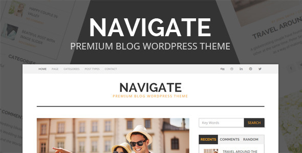 Navigate Preview Wordpress Theme - Rating, Reviews, Preview, Demo & Download