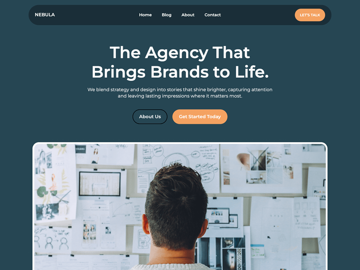 Nebula Marketing Preview Wordpress Theme - Rating, Reviews, Preview, Demo & Download