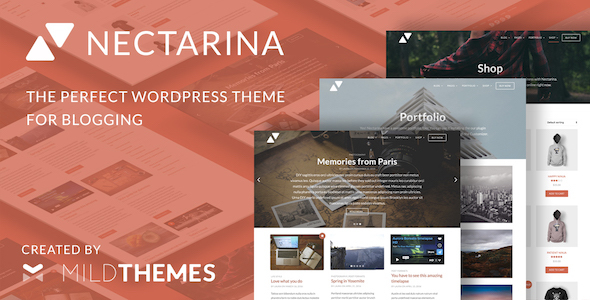 Nectarina Preview Wordpress Theme - Rating, Reviews, Preview, Demo & Download