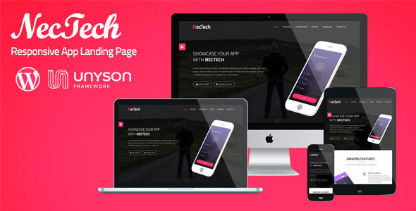 NecTech Preview Wordpress Theme - Rating, Reviews, Preview, Demo & Download