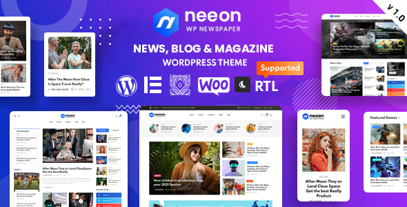 Neeon Preview Wordpress Theme - Rating, Reviews, Preview, Demo & Download