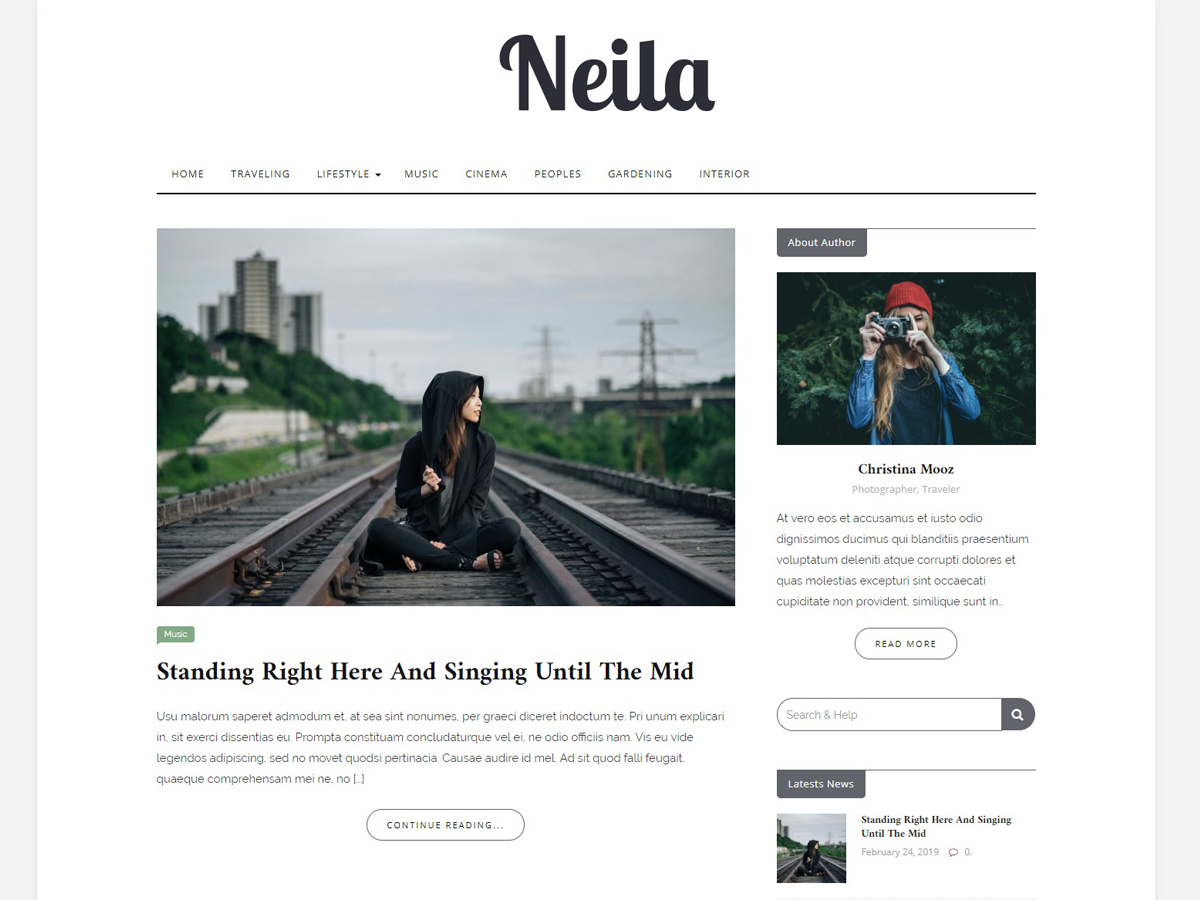 Neila Preview Wordpress Theme - Rating, Reviews, Preview, Demo & Download