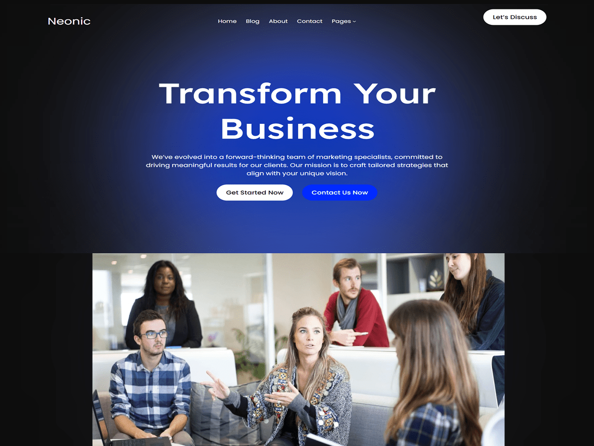 Neonic Preview Wordpress Theme - Rating, Reviews, Preview, Demo & Download