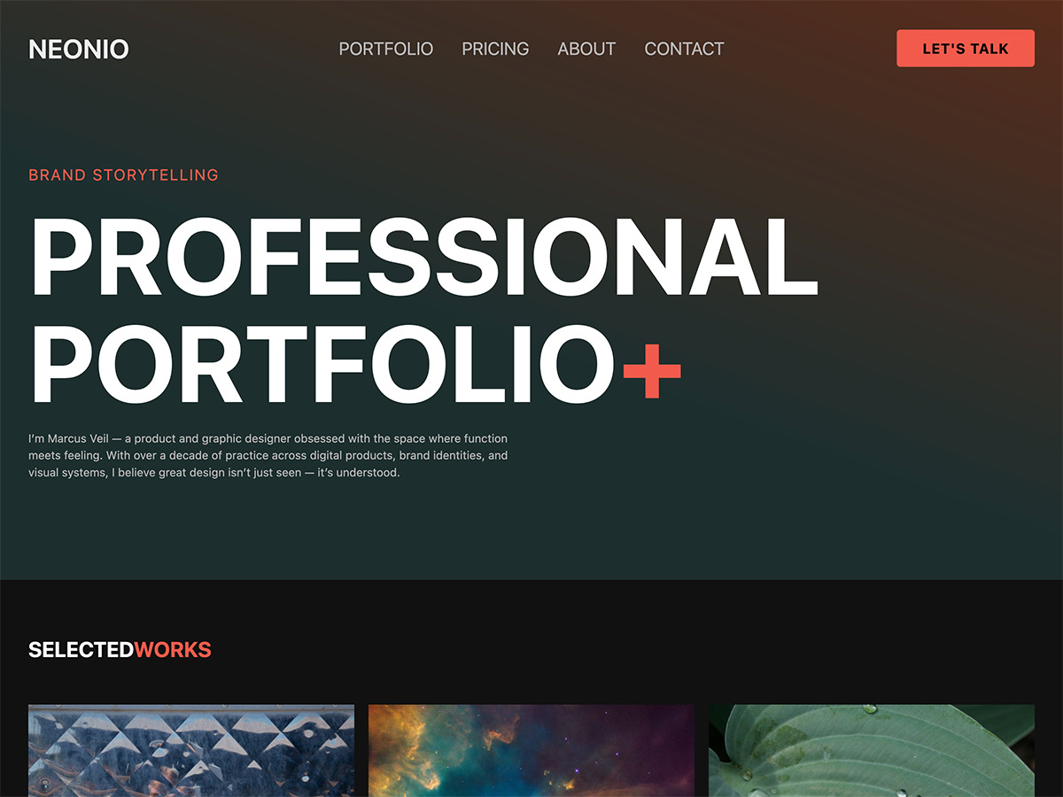 Neonio Preview Wordpress Theme - Rating, Reviews, Preview, Demo & Download