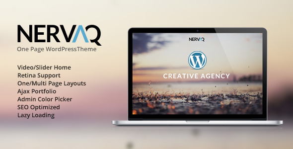 Nervaq Preview Wordpress Theme - Rating, Reviews, Preview, Demo & Download