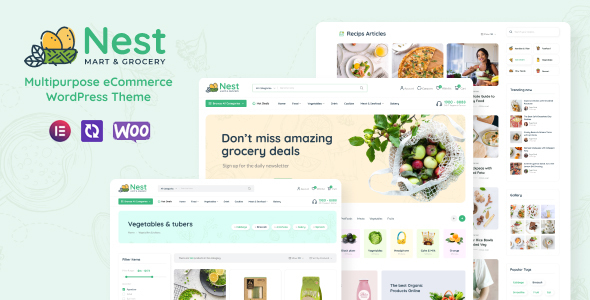 Nest Preview Wordpress Theme - Rating, Reviews, Preview, Demo & Download
