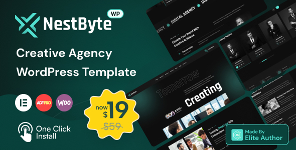 Nestbyte Preview Wordpress Theme - Rating, Reviews, Preview, Demo & Download