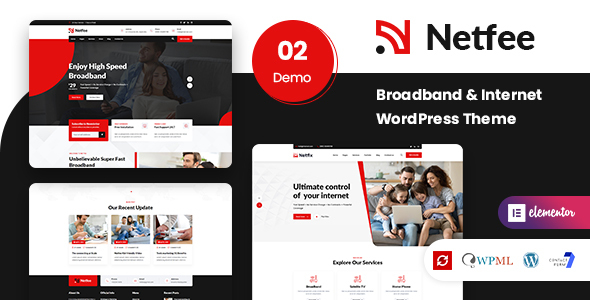 Netfee Preview Wordpress Theme - Rating, Reviews, Preview, Demo & Download