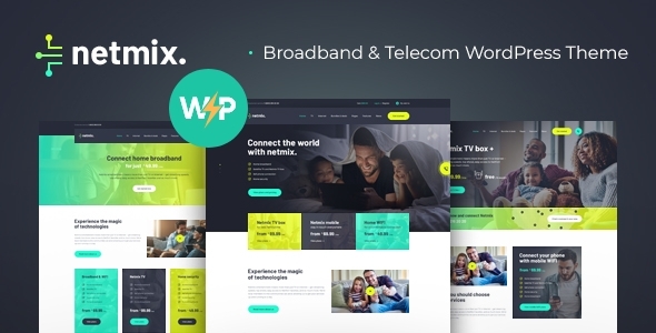 Netmix Preview Wordpress Theme - Rating, Reviews, Preview, Demo & Download