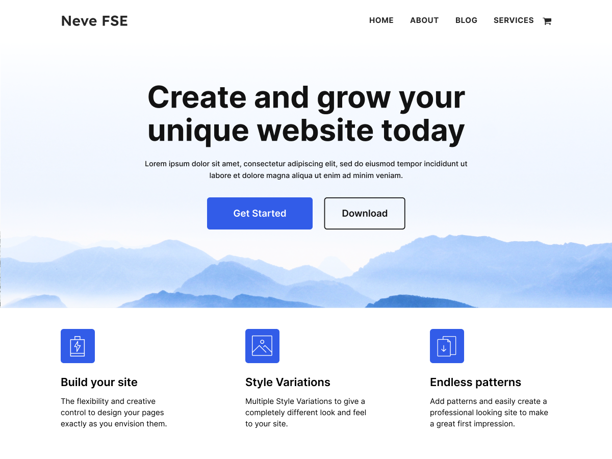 Neve FSE Preview Wordpress Theme - Rating, Reviews, Preview, Demo & Download