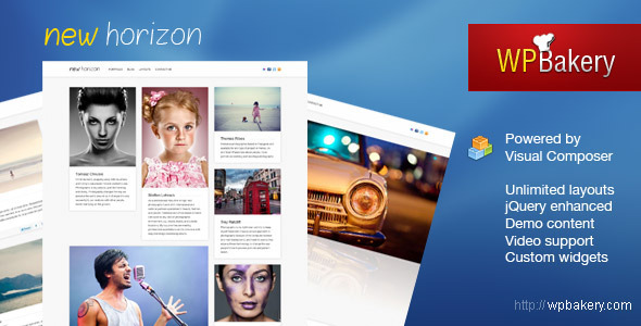 New Horizon Preview Wordpress Theme - Rating, Reviews, Preview, Demo & Download