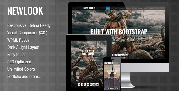 New Look Preview Wordpress Theme - Rating, Reviews, Preview, Demo & Download