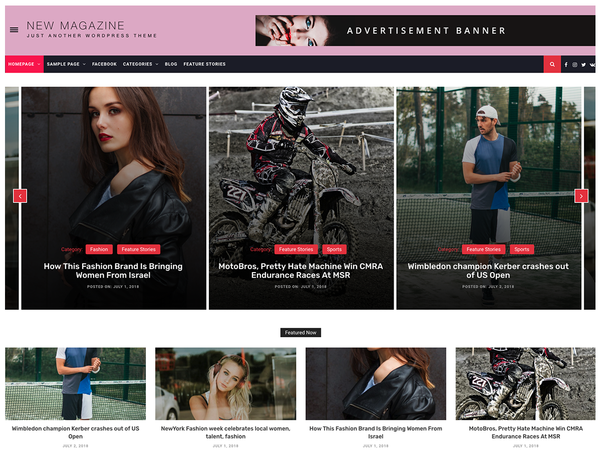 New Magazine Preview Wordpress Theme - Rating, Reviews, Preview, Demo & Download