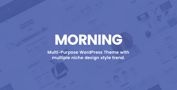 New Morning Preview Wordpress Theme - Rating, Reviews, Preview, Demo & Download