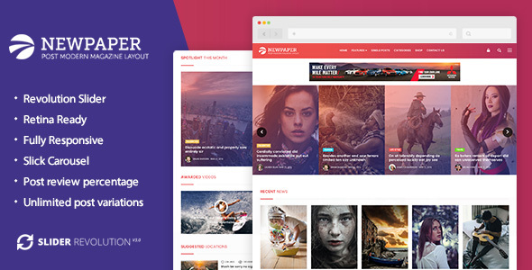 New Paper Preview Wordpress Theme - Rating, Reviews, Preview, Demo & Download