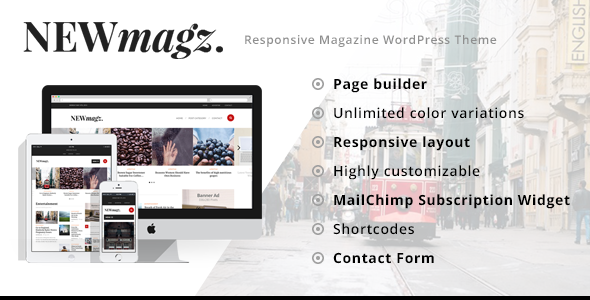 NewMagz Preview Wordpress Theme - Rating, Reviews, Preview, Demo & Download
