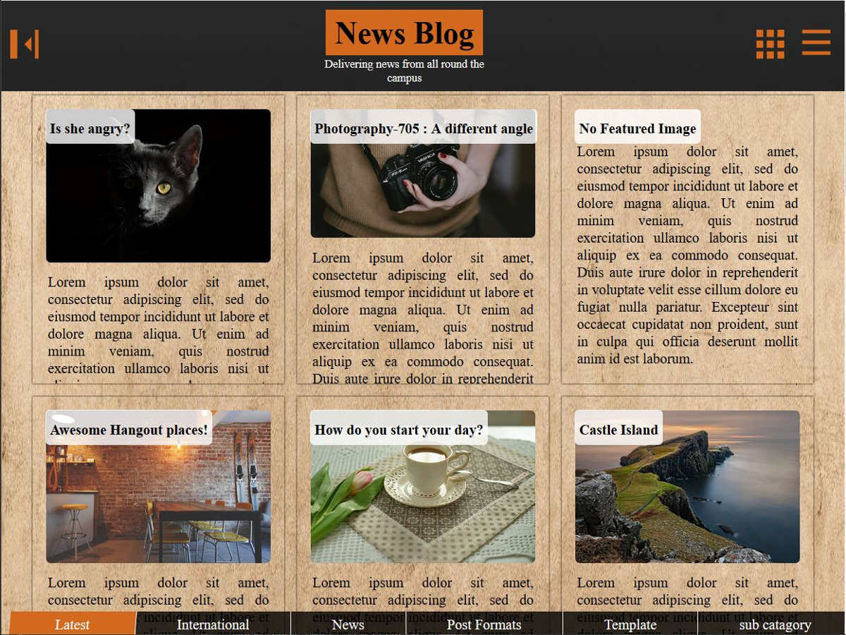 News Site Preview Wordpress Theme - Rating, Reviews, Preview, Demo & Download