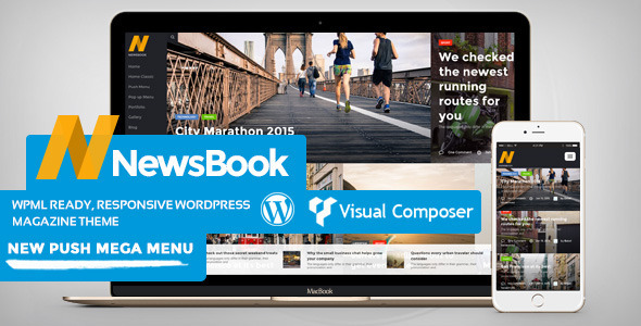 NewsBook Preview Wordpress Theme - Rating, Reviews, Preview, Demo & Download