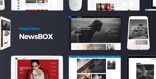 Newsbox Preview Wordpress Theme - Rating, Reviews, Preview, Demo & Download