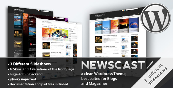 Newscast 4 Preview Wordpress Theme - Rating, Reviews, Preview, Demo & Download