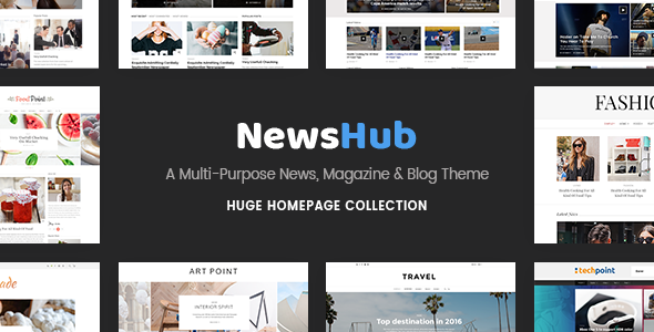 Newshub Preview Wordpress Theme - Rating, Reviews, Preview, Demo & Download