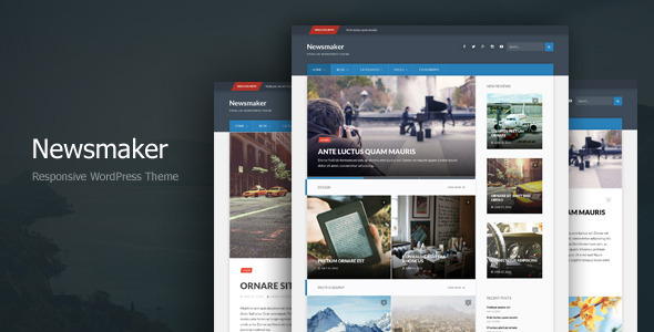 Newsmaker Preview Wordpress Theme - Rating, Reviews, Preview, Demo & Download