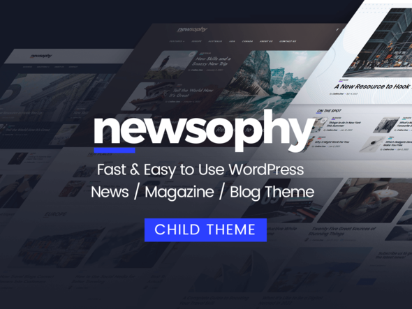 Newsophy Preview Wordpress Theme - Rating, Reviews, Preview, Demo & Download