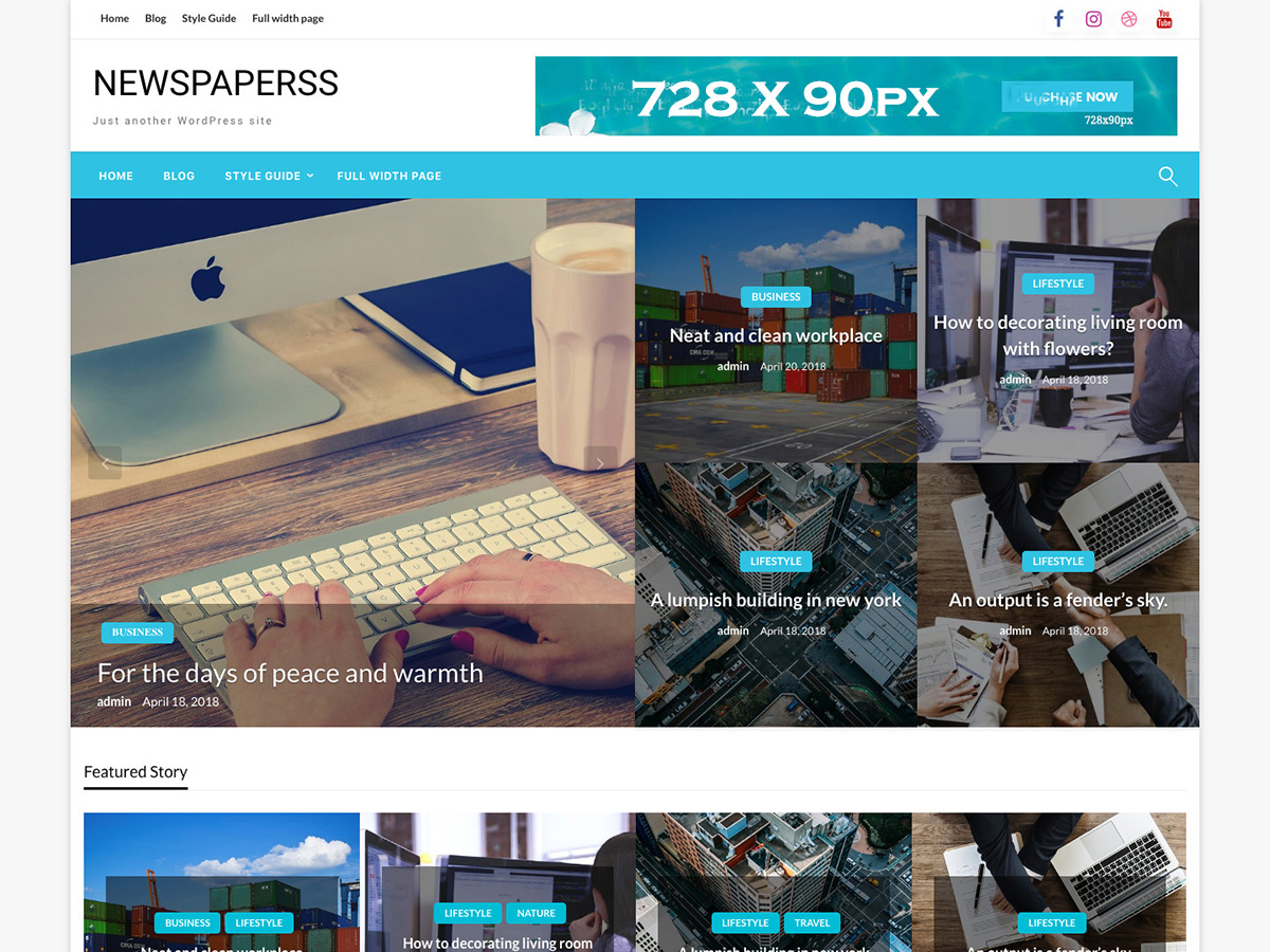 Newspaperss Preview Wordpress Theme - Rating, Reviews, Preview, Demo & Download