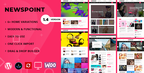 Newspoint Preview Wordpress Theme - Rating, Reviews, Preview, Demo & Download
