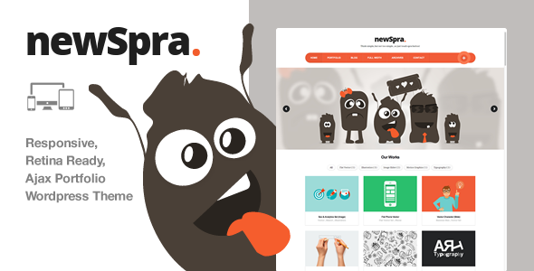 NewSpra Preview Wordpress Theme - Rating, Reviews, Preview, Demo & Download