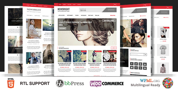 Newsright Preview Wordpress Theme - Rating, Reviews, Preview, Demo & Download