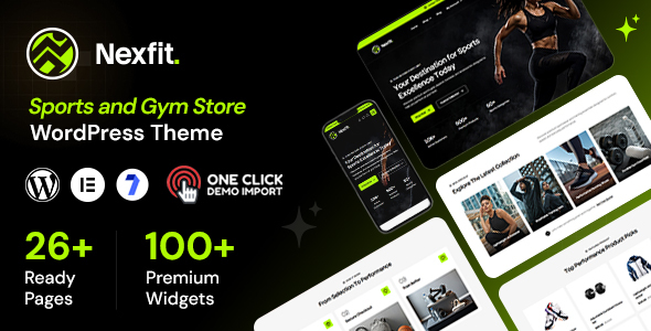 Nexfit Preview Wordpress Theme - Rating, Reviews, Preview, Demo & Download