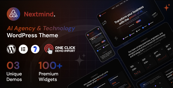 Nextmind Preview Wordpress Theme - Rating, Reviews, Preview, Demo & Download