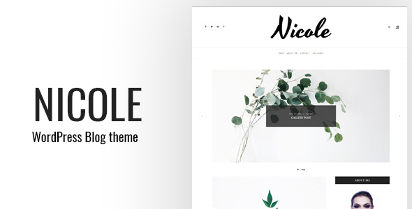 Nicole Preview Wordpress Theme - Rating, Reviews, Preview, Demo & Download