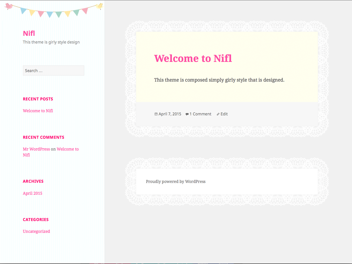 Nifl Preview Wordpress Theme - Rating, Reviews, Preview, Demo & Download
