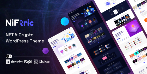 Niftric Preview Wordpress Theme - Rating, Reviews, Preview, Demo & Download
