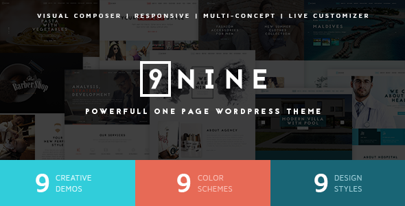 Nine Preview Wordpress Theme - Rating, Reviews, Preview, Demo & Download