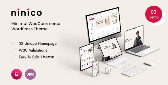 Ninico Preview Wordpress Theme - Rating, Reviews, Preview, Demo & Download