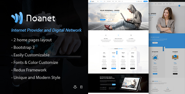 Noanet Preview Wordpress Theme - Rating, Reviews, Preview, Demo & Download