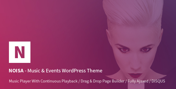 Noisa Preview Wordpress Theme - Rating, Reviews, Preview, Demo & Download