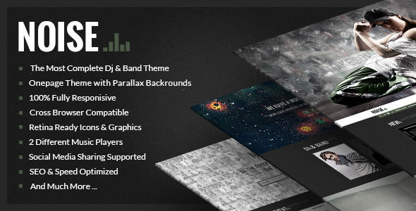 NOISE Preview Wordpress Theme - Rating, Reviews, Preview, Demo & Download