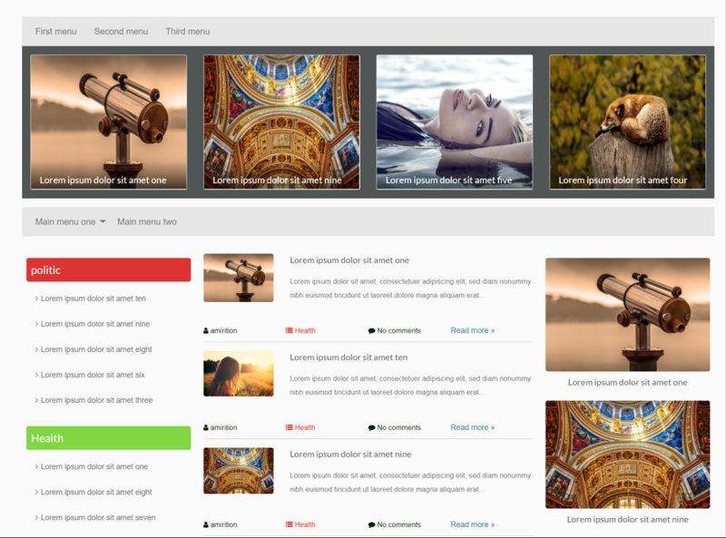 Nokhbe Preview Wordpress Theme - Rating, Reviews, Preview, Demo & Download