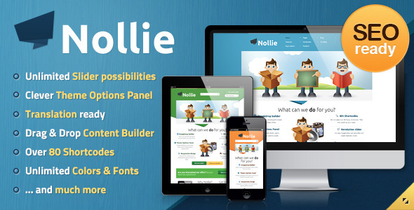 Nollie Premium Preview Wordpress Theme - Rating, Reviews, Preview, Demo & Download